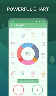 Monefy Pro - Finanzplaner app Screenshot