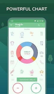 Monefy Pro - Finanzplaner app Screenshot