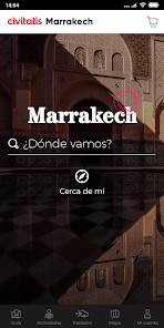 Screenshot 1 Guía de Marrakech de Civitatis android