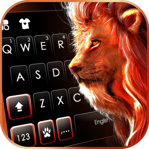 King Lion Keyboard Background Download on Windows