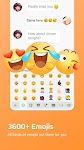 screenshot of Facemoji Emoji Keyboard Lite:DIY Theme,Emoji,Font