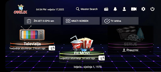 Obelix TV Pro Screen 2
