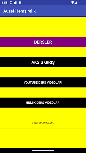 Auzef Hemşirelik Screen 3