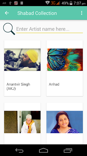 Android application Shabad Gurbani - ਗੁਰਬਾਣੀ ਸ਼ਬਦ screenshort