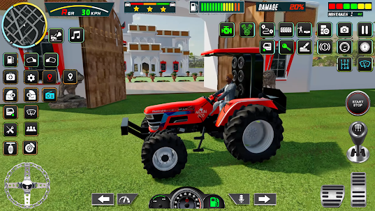 Farming Game 3D Tractor Sim
