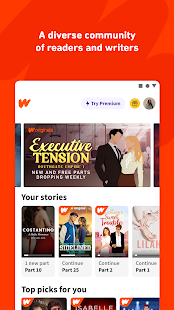 Wattpad - Read & Write Stories Tangkapan layar
