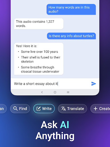 Screenshot of Voice to Text: AI Transcribe