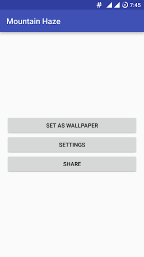 Mountain Haze Live Wallpaper