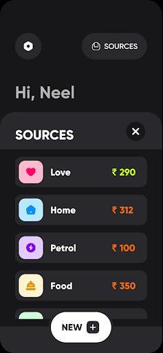 CapEx : Expense & Budget Screen 3