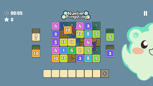 Number PongPong: Match 3 Tiles