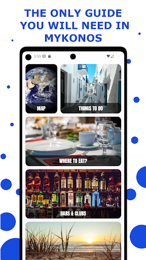 Android application Mykonos Travel Guide screenshort