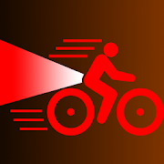 8BIT BIKE LIGHT - Red light for night cycling