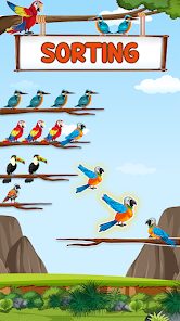 Bird Sort Color Puzzle Game  screenshots 3