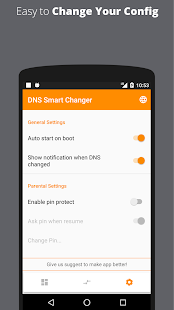 DNS Changer - Web Filter Screenshot