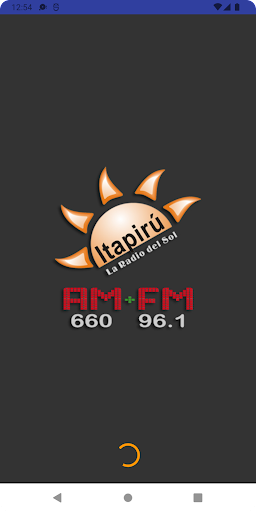 Android application Radio Itapirú AM y FM screenshort