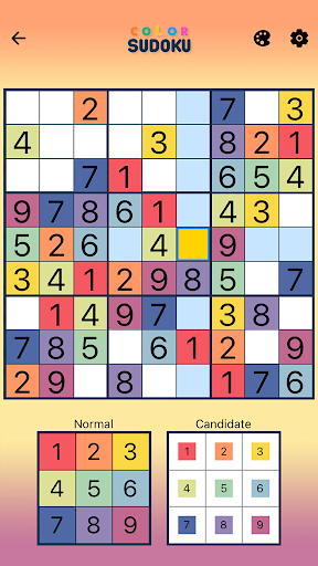 Screenshot of Color Sudoku Pro
