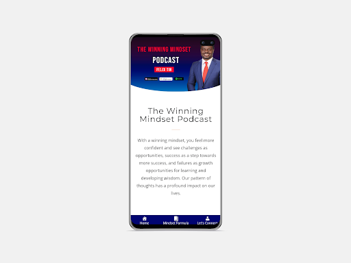 The Winning Mindset Podcast Screen 3