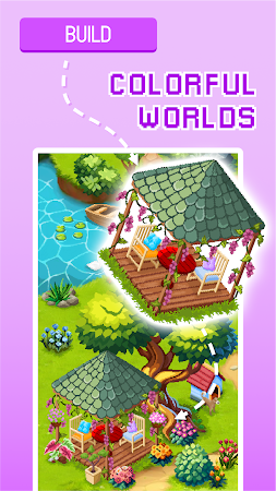 Game screenshot Pixyfy: pixel art and coloring apk download
