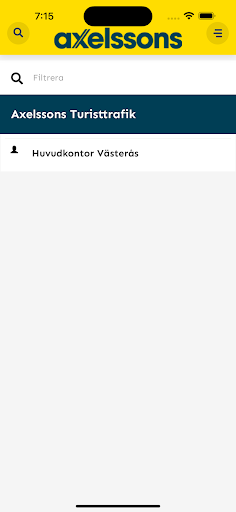 Axelssons Turisttrafik Screen 3