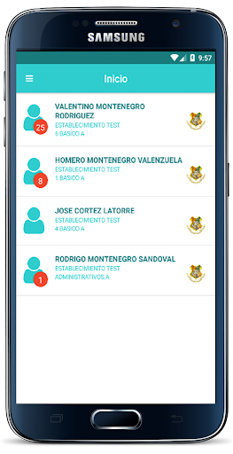 Android application Comunicapp screenshort
