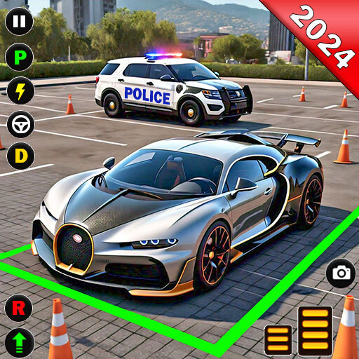 Police Car Parking: Car Games logo