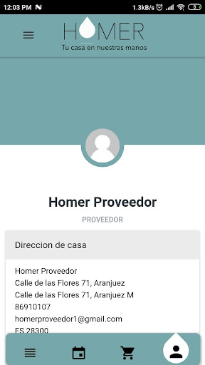 Homer Provider Screenshot 1 - AppWisp.com