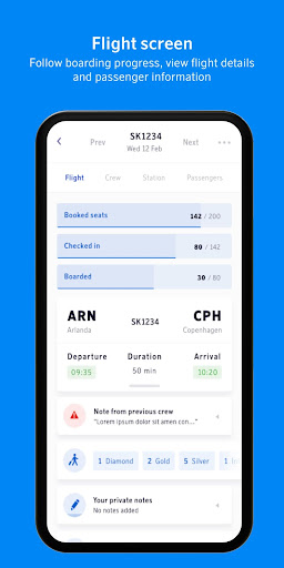 SAS Airside for Crew Screen 3