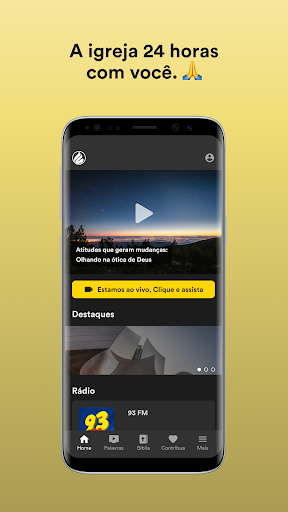 Android application Igreja Sozoe screenshort