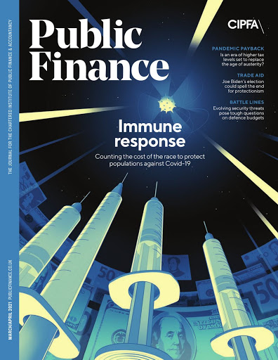 Public Finance magazine Screen 2