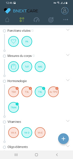 B-neXt CARE Screen 2