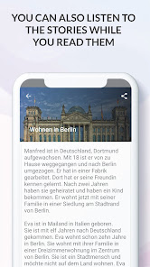 Captura de Pantalla 4 Learn German - Read German android
