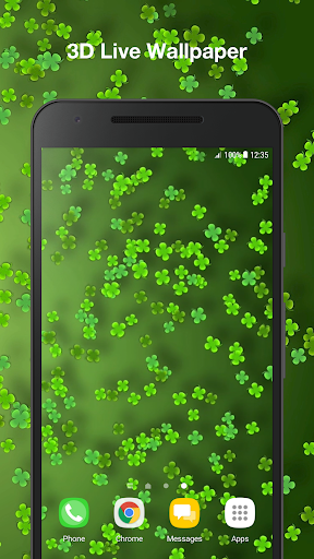 Android application Clover Live Wallpaper screenshort