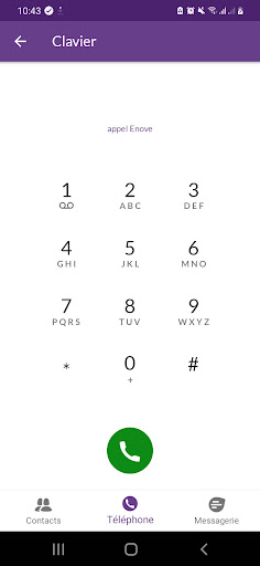 Android application Enove screenshort
