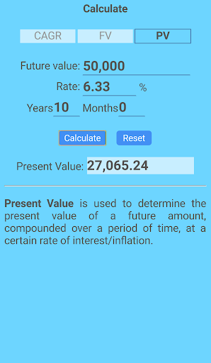 CAGR Calculator