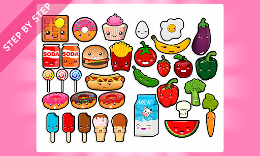How to draw food step by step Screen 3