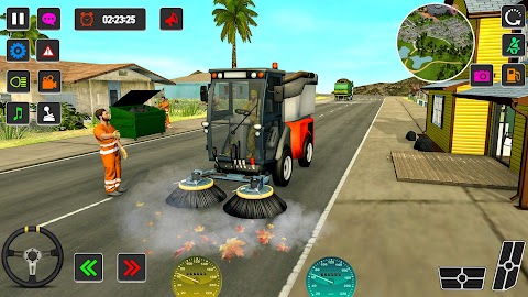 市 ごみ トラック 運転 ゲームのおすすめ画像3