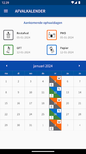 Android application Afval Woerden en Oudewater screenshort