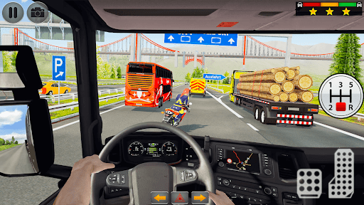 Semi Truck Driver: Truck Games apkpoly screenshots 2