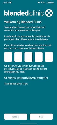 blended.clinic Screen 2