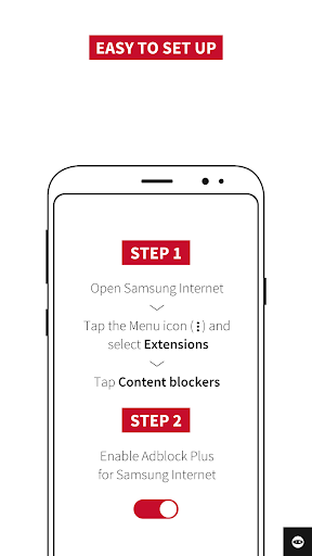 Adblock Plus for Samsung Internet – Browse safe.