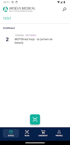 Android application Arseus Medical screenshort