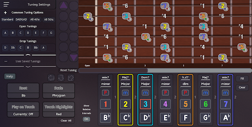Fretigator Fretboard Navigator Screen 3