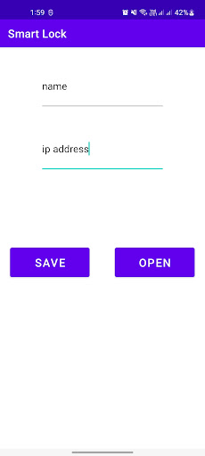 Android application Smart Lock screenshort