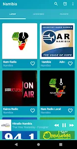 Namibia radios online