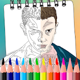 Stranger Things Coloring Book icon