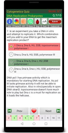 Cytogenetics Quiz Screen 3