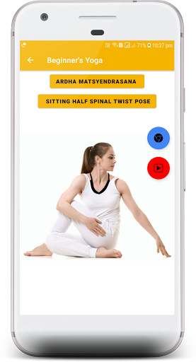 Android application Epic Yoga Poses for Weight Los screenshort