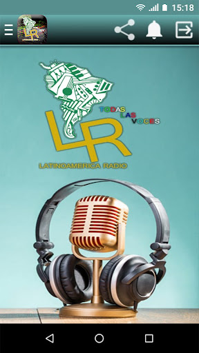 Android application Latinoamerica Radio en vivo screenshort