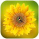 Sunflower Clock Live Wallpaper - Androidアプリ