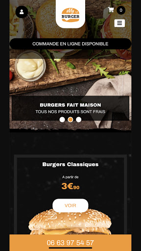 MyBurger Screen 2
